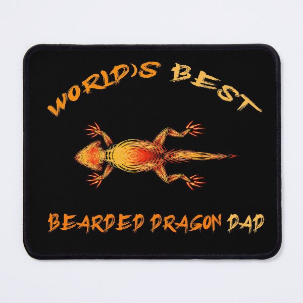 Item preview, Worlds best Bearded Dragon Dad designed and sold by VITTICEPS-ART.