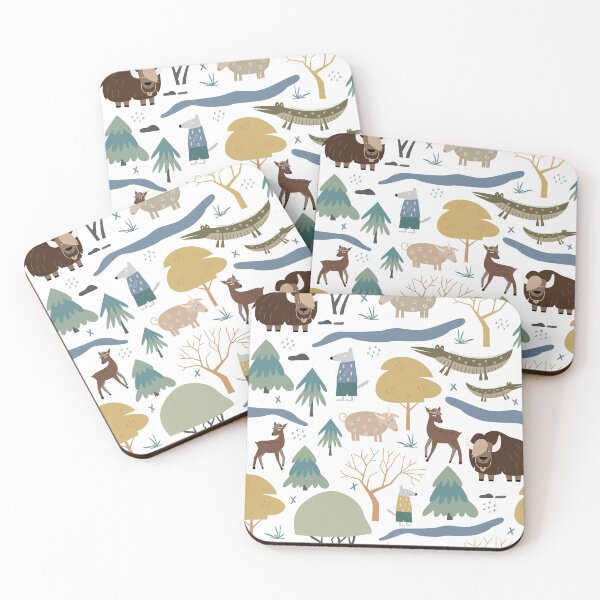 Item preview, Funny Animals Patterns No.3 - funny animals,  funny patterns designed and sold by Delandor.
