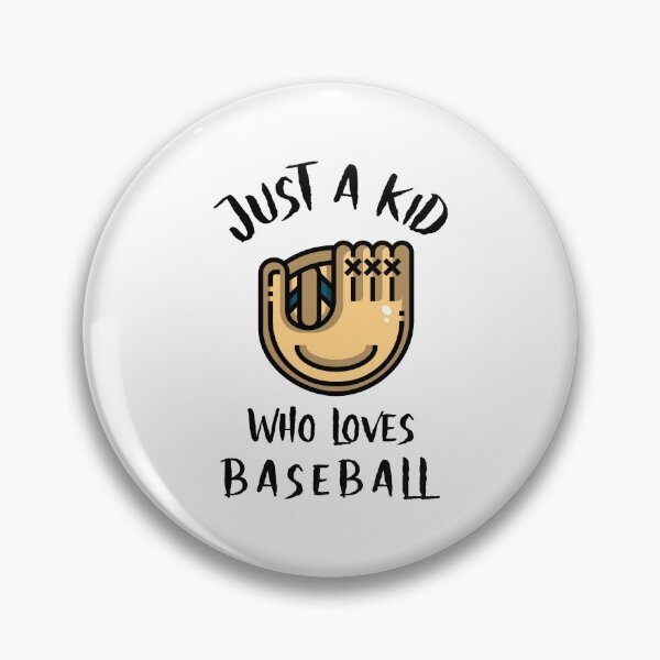 Item preview, Just a Kid Who Loves Baseball designed and sold by VJKTees.