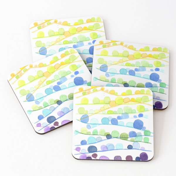 Item preview, Rainbow Rolling Hills designed and sold by SunnyPainter.