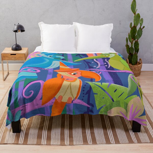 Item preview, Tweeting Beauty Enchanting Tropical Fairy Tale Birds designed and sold by ksrogersdesigns.