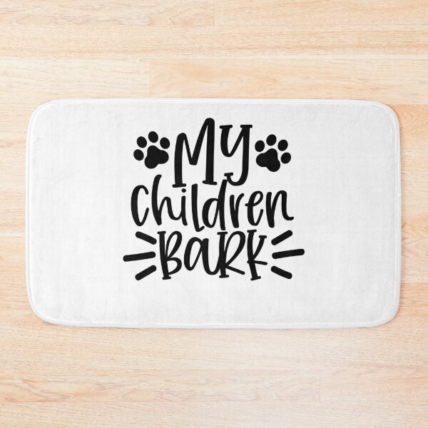 Item preview, My Children Bark. Funny Dog Lover Design. Woff. designed and sold by That Cheeky Tee.