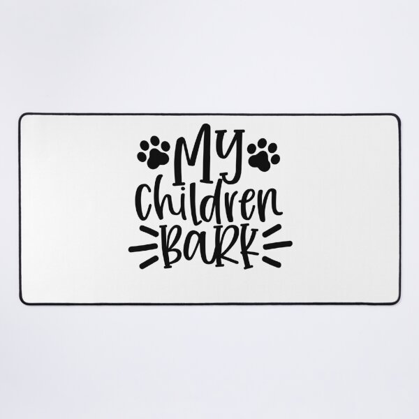 Item preview, My Children Bark. Funny Dog Lover Design. Woff. designed and sold by That Cheeky Tee.