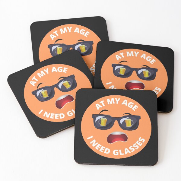 Item preview, At My Age I Need Glasses. designed and sold by JockArts.