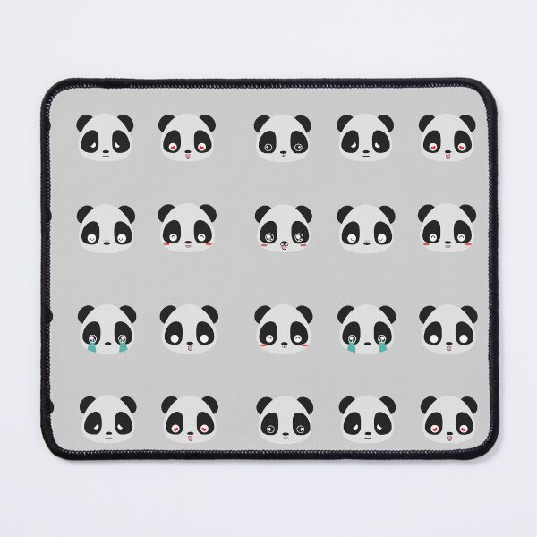Item preview, Cute Animal Friendly Panda face Sticker Pack - Panda Bear Pattern - Gift for Panda Lovers designed and sold by CaitU.