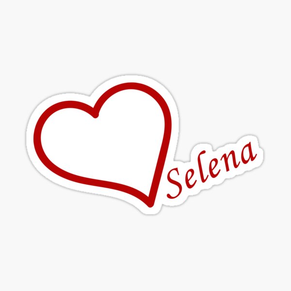 Love Selena Gomez Sticker