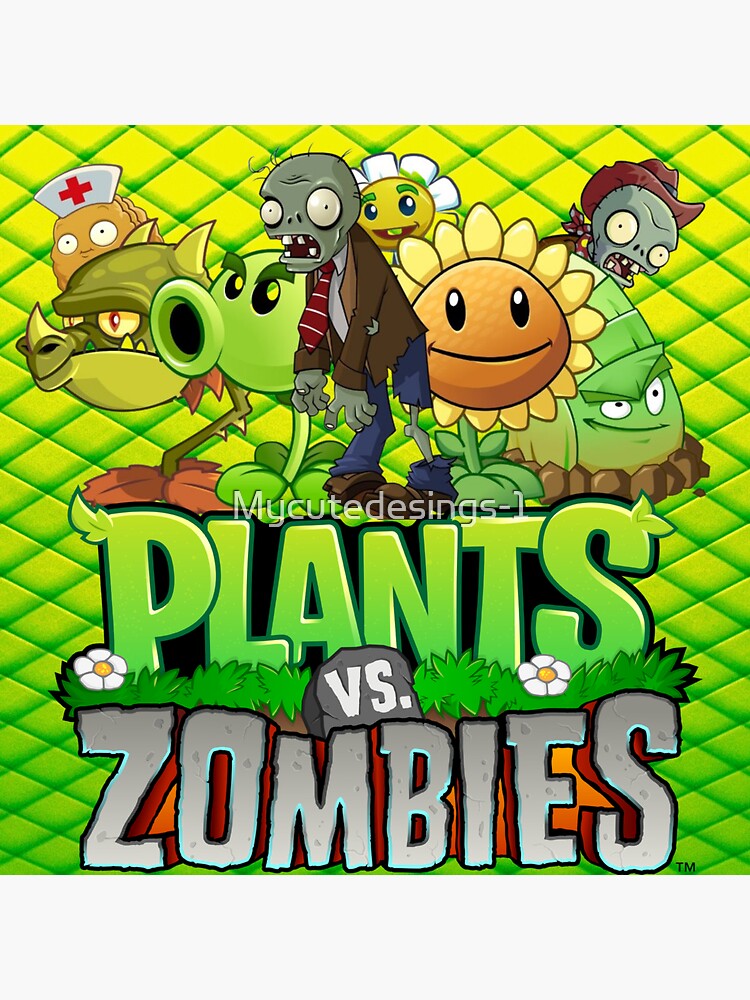 Plants vs Zombies 3 backpack, backpacks for children, backpacks for  school. Laptop Skin by Mycutedesings-1