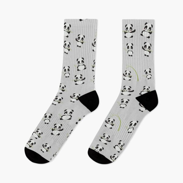 Item preview, Cute Animal Friendly Panda Sticker Pack - Panda Bear Pattern with bamboo- Gift for Panda Lovers designed and sold by CaitU.