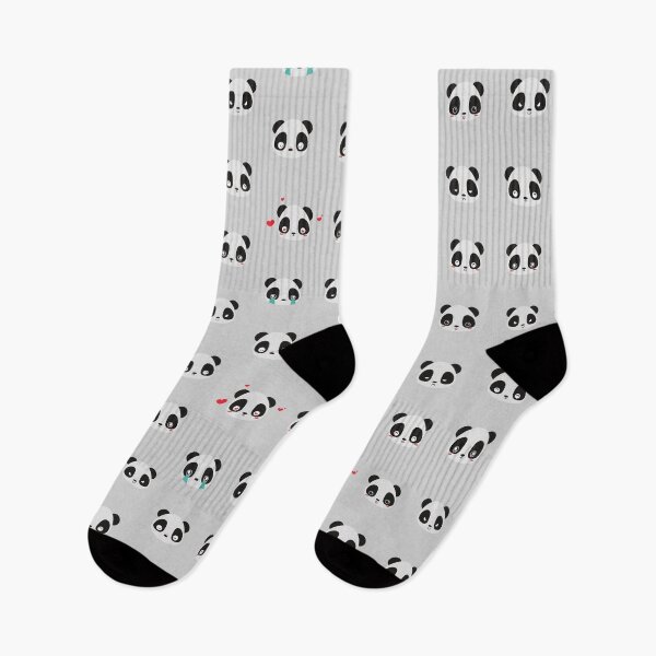 Item preview, Cute Animal Friendly Panda face Sticker Pack - Panda Bear Pattern - Gift for Panda Lovers designed and sold by CaitU.