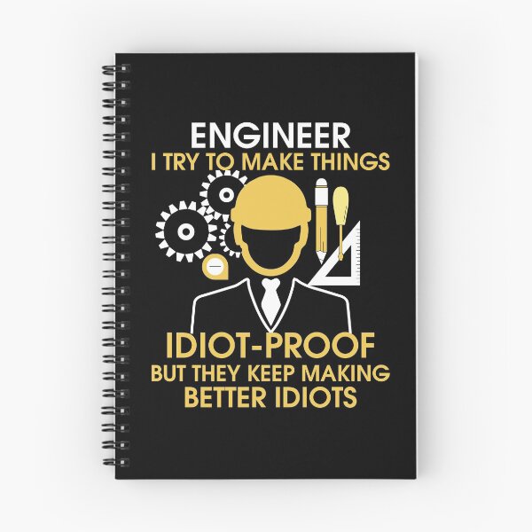 Item preview, Engineer i try to make things idiot proof but they keep making better idiots designed and sold by hasanmasud.