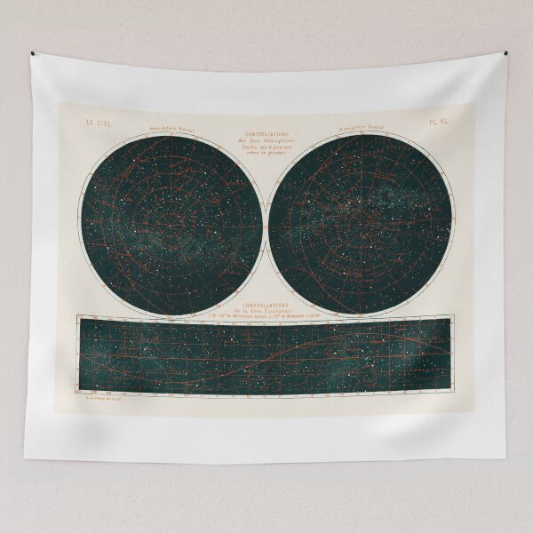 Item preview, Constellations of the Two Hemispheres designed and sold by ShineAesthetic.