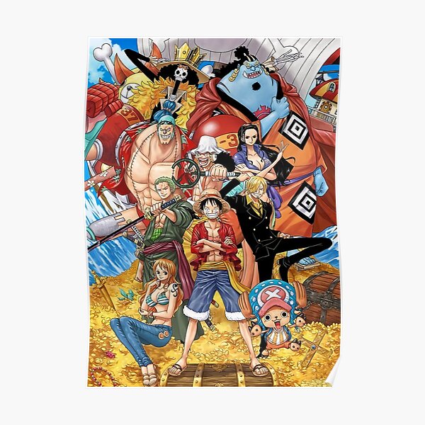 One Piece Posters Redbubble