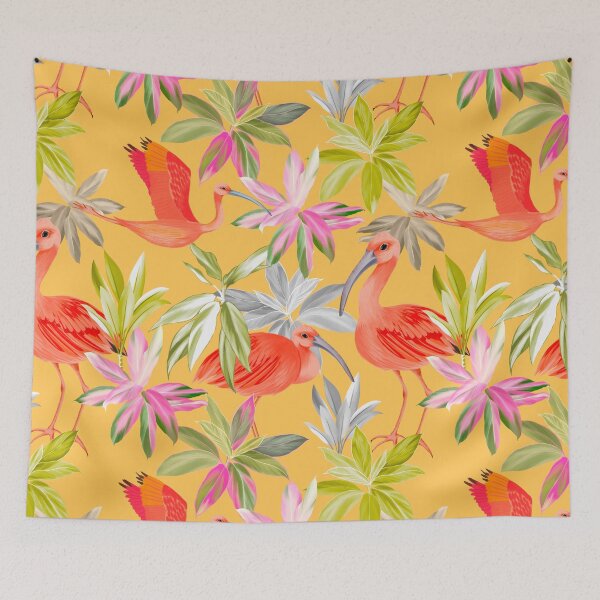 Item preview, Scarlet Ibis O designed and sold by Vinita Upadhya.