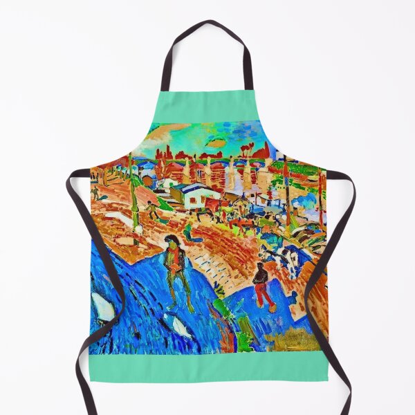 Item preview, Bridge at Le Pecq by  André Derain (digitally enhanced by Watermark NZpress designed and sold by CristalleLisa.