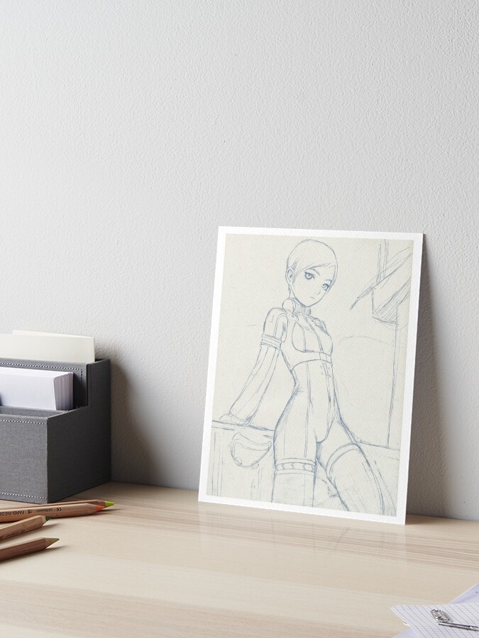 Range Murata - Last Exile sketch | Art Board Print