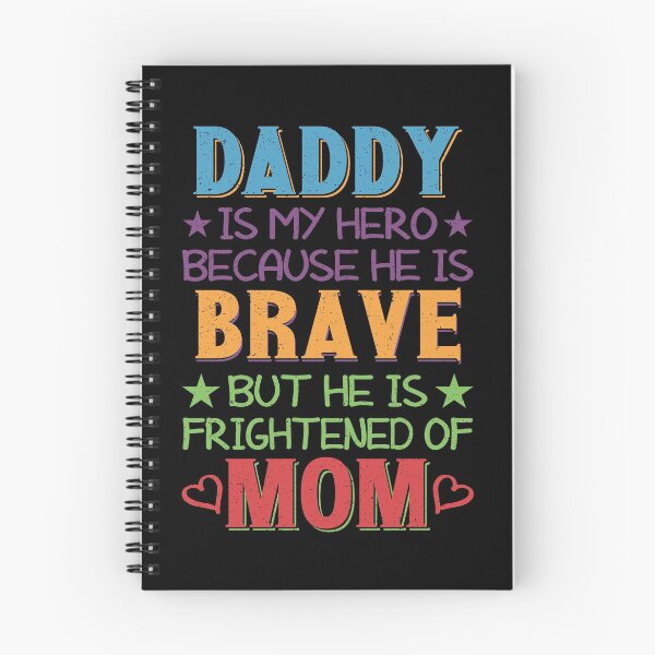 Item preview, Daddy is Brave But He Is Frightened Of My Mom | Funny Kids designed and sold by YAHIA-14.