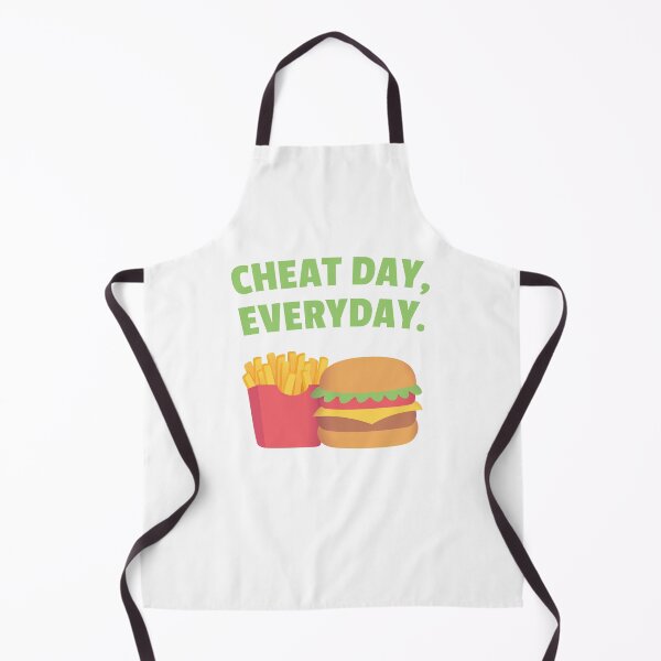 Item preview,  Fries and Burger, Cheat Day, Everyday designed and sold by rustydoodle.