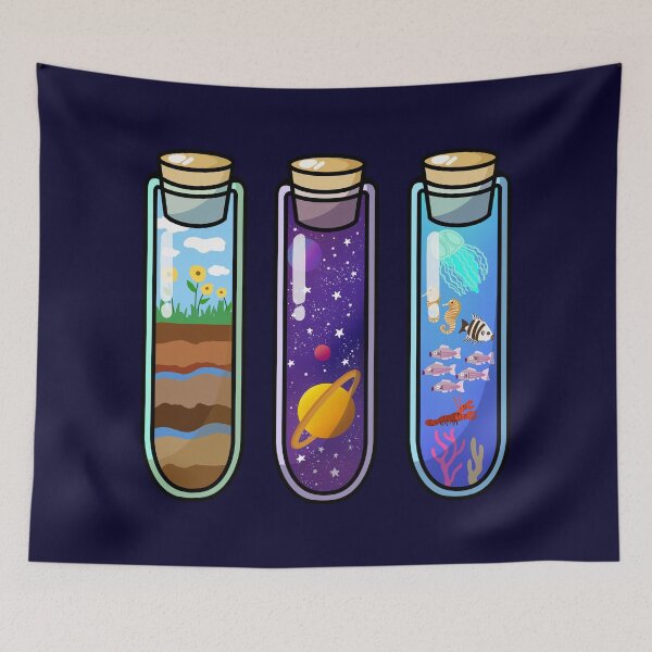Item preview, Nature Test Tubes - Chemistry designed and sold by BundaBear.