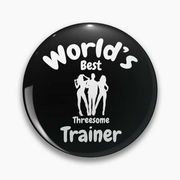 Item preview, World's Best FMF Threesome Trainer - Swinger Lifestyle Hot Design - For dark colors designed and sold by swingersshop.