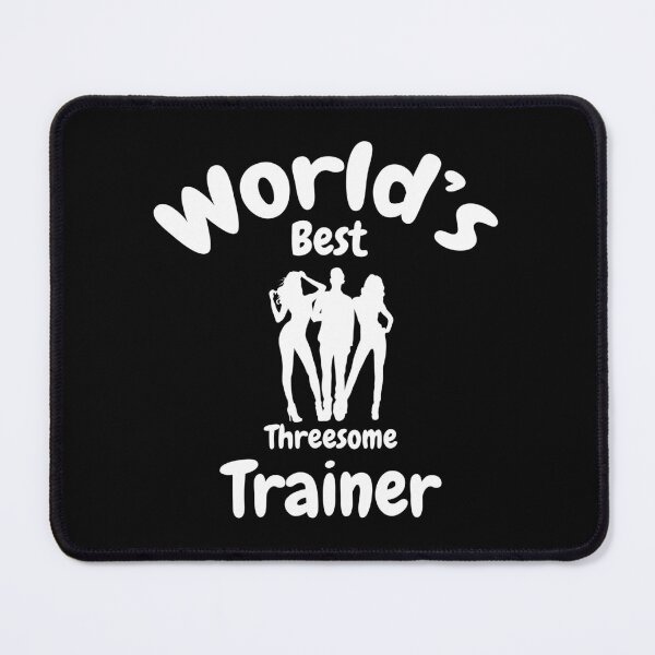 Item preview, World's Best FMF Threesome Trainer - Swinger Lifestyle Hot Design - For dark colors designed and sold by swingersshop.