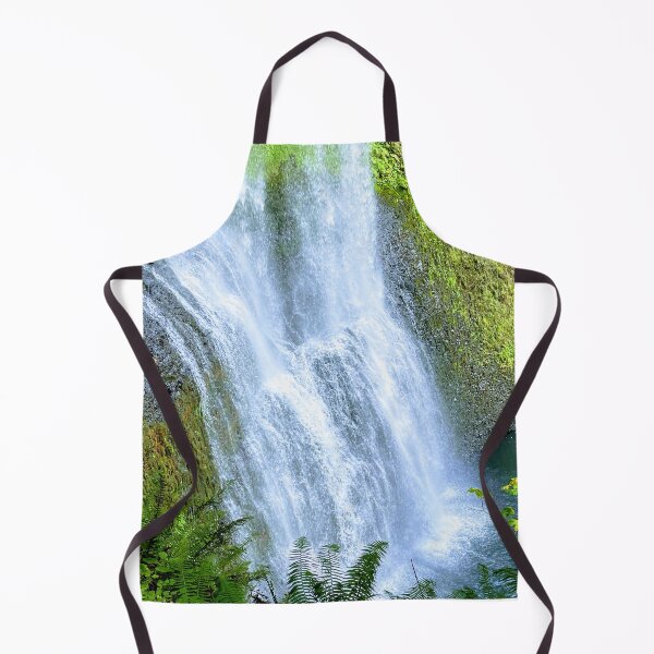 Item preview, Waterfall Christian Stream Nature Creation He Lives designed and sold by CreationViewArt.