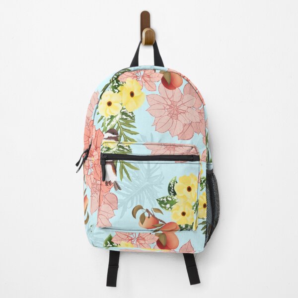 Item preview, Peachy Florals l designed and sold by Vinita Upadhya.