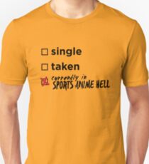 Currently in Sports Anime Hell Unisex T-Shirt