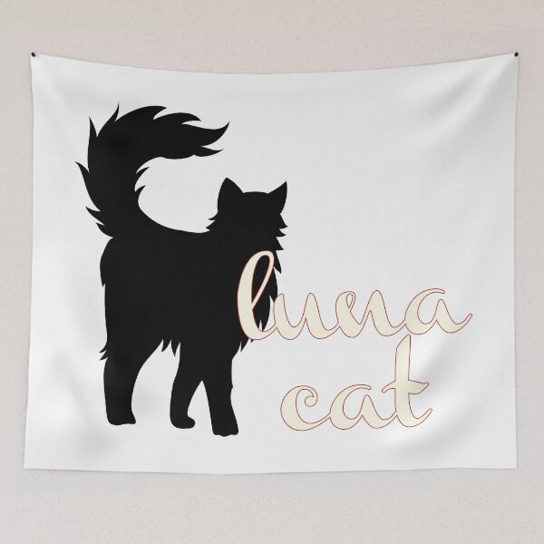 Item preview, Black Luna Cat designed and sold by andmarstan.