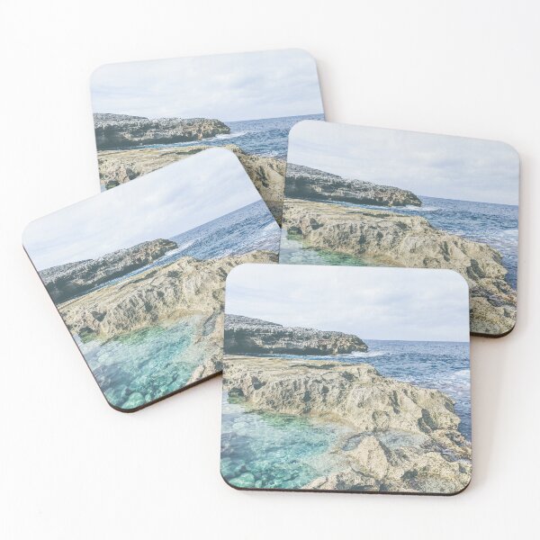 Item preview, Rock Pools at Queen's Baths, North Eleuthera, Bahamas designed and sold by ywphotos.