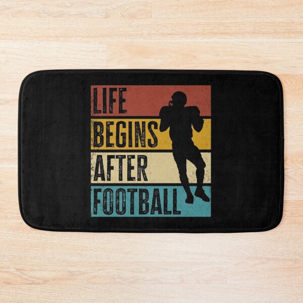 Item preview, Life Begins After Football. Funny Football Player Quote, Gift for Football Fans designed and sold by AS-Shirts.