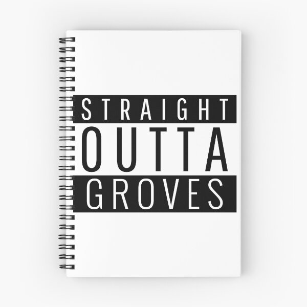 Item preview, Straight Outta Groves Texas designed and sold by Teelogic.
