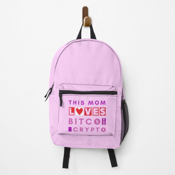 Item preview, This Mom Loves Bitcoin and Crypto designed and sold by DoherDesigns.