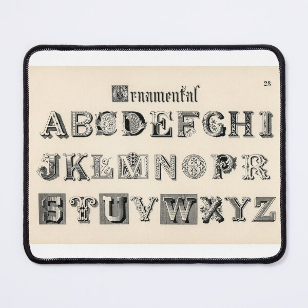 Item preview, Ornamental fonts designed and sold by ShineAesthetic.