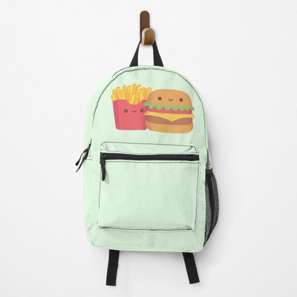 Item preview, Cute French Fries And Burger Pair designed and sold by rustydoodle.