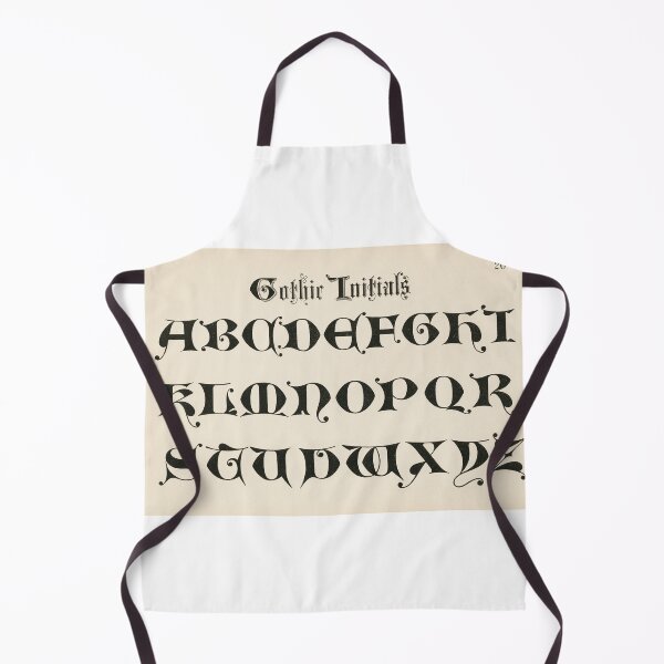 Item preview, Gothic Lettering designed and sold by ShineAesthetic.
