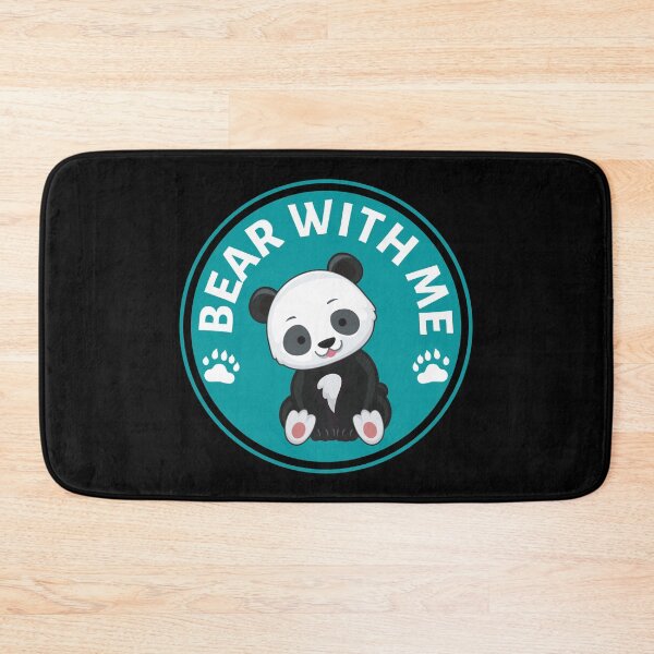 Item preview, Bear with me Panda Pun- Cute Animal Friendly Panda - Gift for Panda Lovers designed and sold by CaitU.