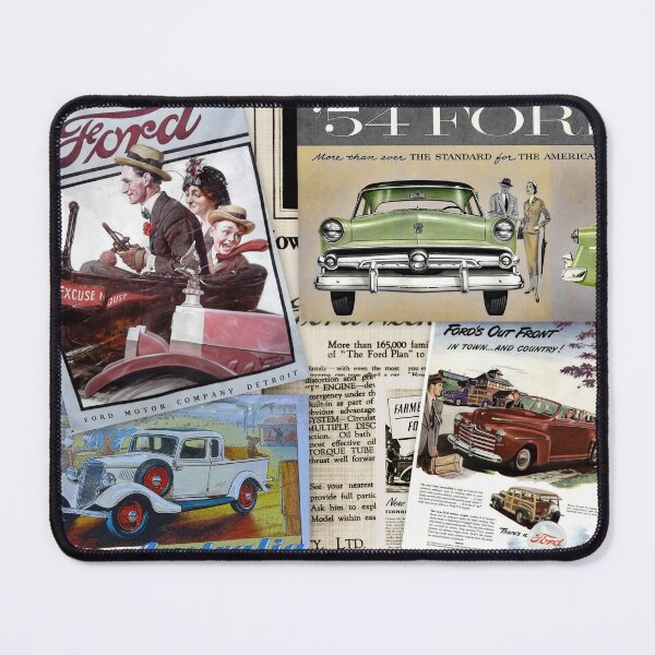 Item preview, VINTAGE LOOK FORD POSTER, CAR designed and sold by Barbara Jean Photo Art And Design.
