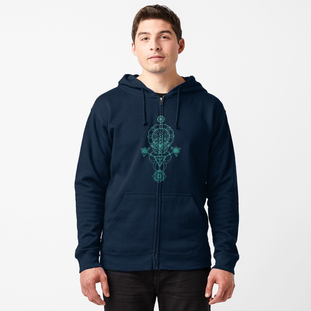 Starseed Sacred Geometry VTG Full Tags outlet Hoodie