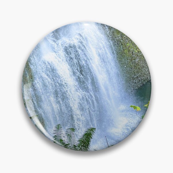Item preview, Waterfall Christian Stream Nature Creation He Lives designed and sold by CreationViewArt.
