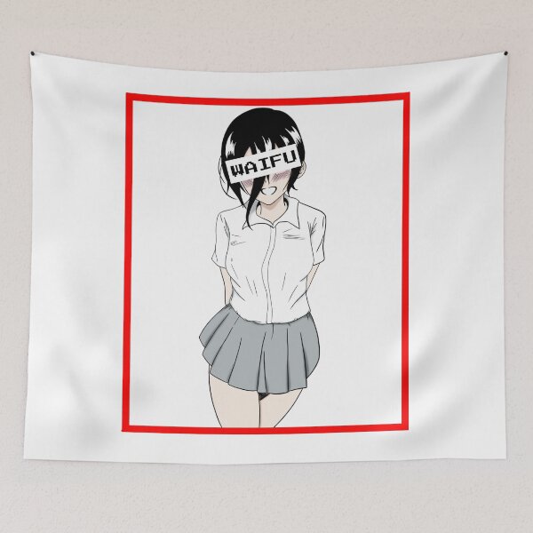 Item preview, Anime sexy school girl, waifu aesthetic  designed and sold by shodark.