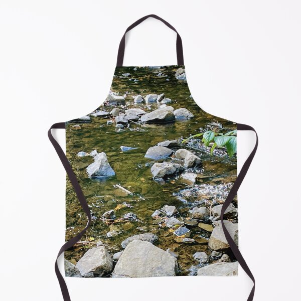 Item preview, Rock Stream Rocky Pebbles Stones Christian Nature Creation He Lives Oregon designed and sold by CreationViewArt.