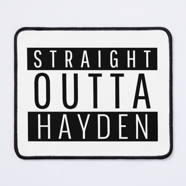 Item preview, Straight Outta Hayden Idaho  designed and sold by Teelogic.