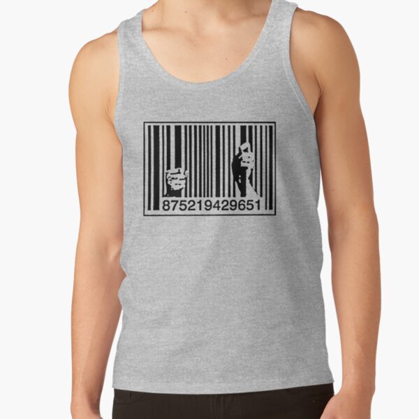 Banksy graffiti consumerism Tank Top