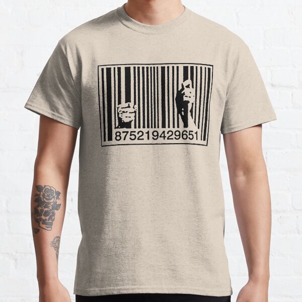 Banksy graffiti consumérisme T-shirt classique