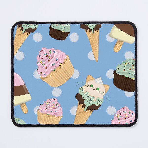 Item preview, Ice cream and Cupcakes in Sky Blue designed and sold by nintendolover13.