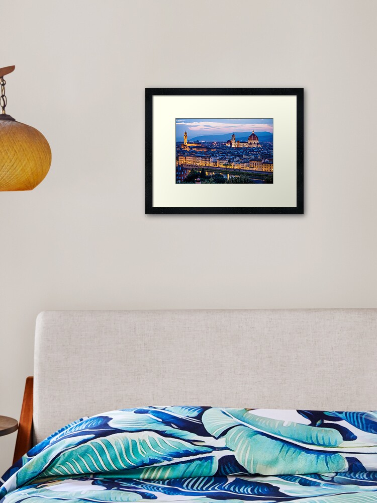 Thumbnail 2 of 7, Framed Art Print, Florence, Italy designed and sold by MelissaF84.