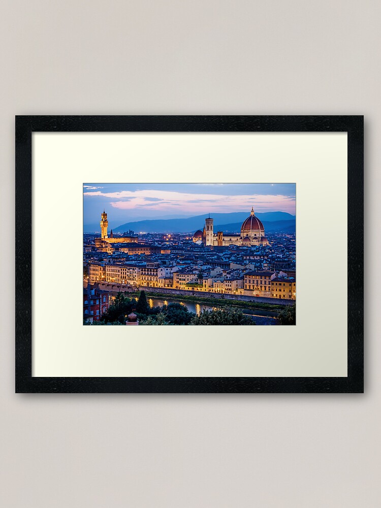 Thumbnail 1 of 7, Framed Art Print, Florence, Italy designed and sold by MelissaF84.