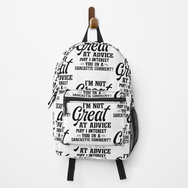 Item preview, I'm not great at advice may I interest you in a sarcastic comment - funny quotes, funny meme designed and sold by Delandor.