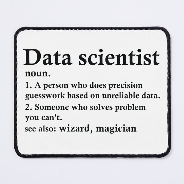 Item preview, Data Scientist Definition Funny Data Analyst Occupation designed and sold by woodesigner.