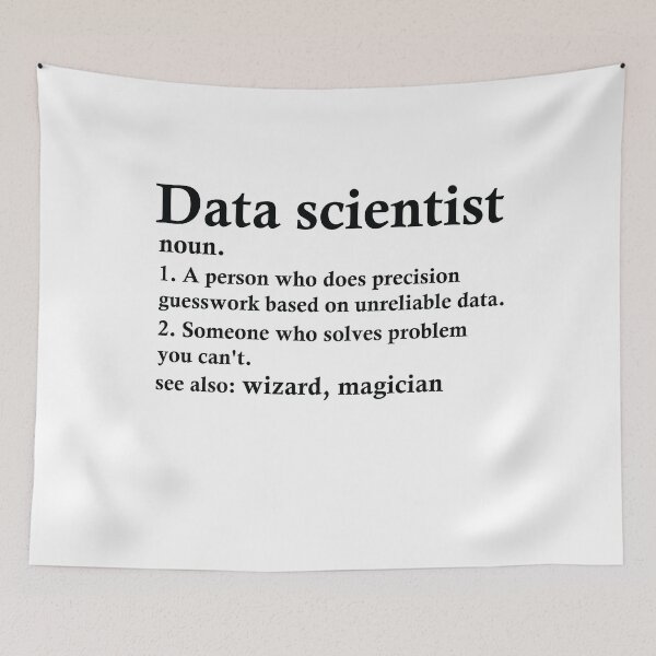 Item preview, Data Scientist Definition Funny Data Analyst Occupation designed and sold by woodesigner.